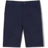French Toast Girls Adaptive Bermuda Shorts with Hook and Loop Closure(Navy)