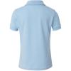 French Toast Girls’ Short Sleeve Picot Collar Polo School Uniform Shirt (Standard and Plus)(Blue)