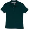 French Toast Girls’ Short Sleeve Picot Collar Polo School Uniform Shirt (Standard and Plus)(Hunter Og1)