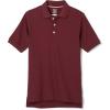 French Toast Kids’ Pique Polo (Standard & Husky)(Burgundy)