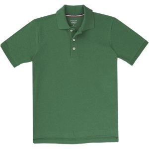 French Toast Kids’ Pique Polo (Standard & Husky)(Kelly Green)