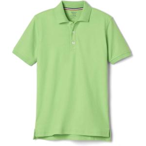 French Toast Kids’ Pique Polo (Standard & Husky)(Lime Green)