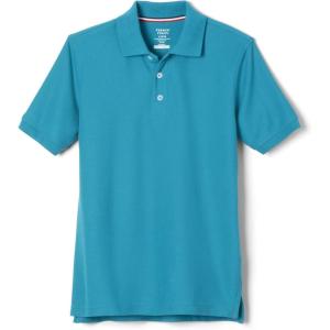 French Toast Kids’ Pique Polo (Standard & Husky)(Teal)