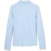 French Toast Girls Plus Size’ Uniform Long Sleeve Polo with Picot Collar (Standard & Plus)(Light Blue)