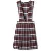 French Toast Big Girls(Burgundy Plaid)