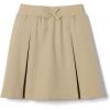 French Toast Girls’ Pull-on Kick Pleat Scooter School Uniform Skirt(Khaki)