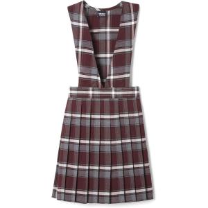 French Toast Big Girls(Burgundy Plaid)