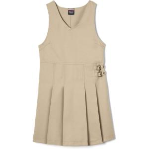 French Toast Girls Double Buckle Jumper(Khaki)