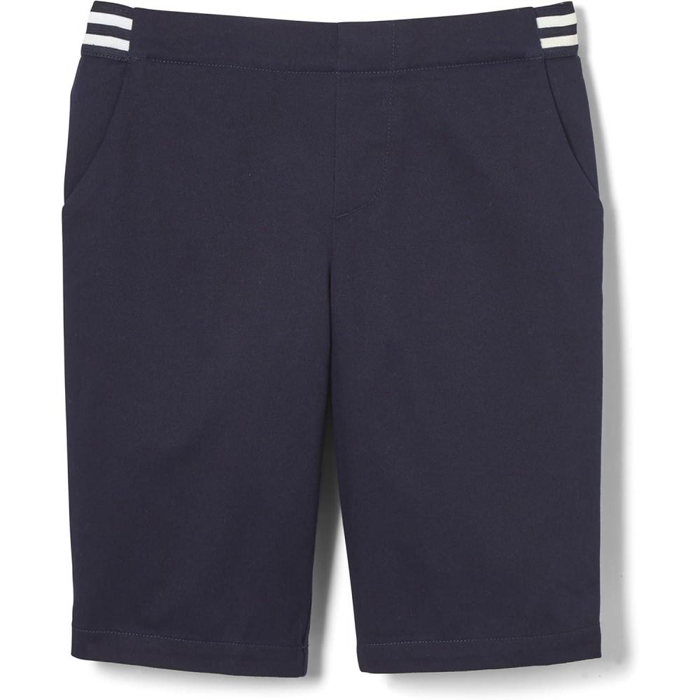 imageFrench Toast Girls Pullon Stretch Contrast Waistband ShortsNavy
