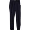 French Toast Girls’ Stretch Twill Jogger with Paper Bag Waist(Navy)