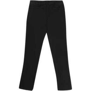 French Toast Girls’ Stretch Skinny 5 Pocket Knit Pant(Black)