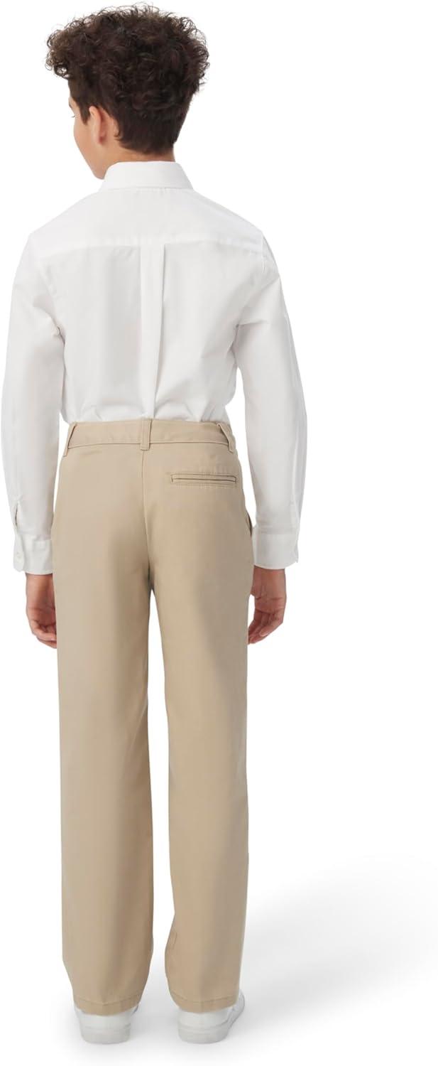 imageFrench Toast Boys Adjustable Waist Relaxed Fit PantBurgundy