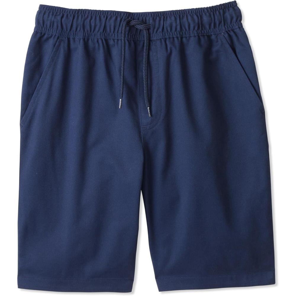 imageFrench Toast Boys PullOn Twill Shorts with DrawstringNavy