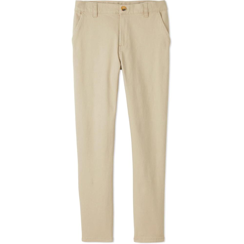 imageFrench Toast Boys Slim Fit Tapered Leg Stretch Twill PantKhaki