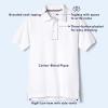 French Toast Boys’ 2-Pack Short Sleeve Pique Polo Shirt(Hunter Green)