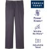 French Toast Boys’ Adjustable Waist Relaxed Fit Pant(Heather Gray)