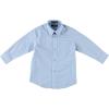 French Toast Boys’ Expandable Collar Button Down Dress Shirt with Long Sleeves (Standard & Husky)(Blue)