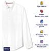 French Toast Boys Long Sleeve Oxford Shirt (Standard & Husky) Button Down Shirt(Light Blue)