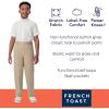 French Toast Boys Pull-On Relaxed Fit School Uniform Pant (Standard & Husky)(Grey)