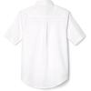 French Toast Boys’ Short Sleeve Oxford Dress Shirt (Standard & Husky), White, 10 Husky
