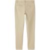 French Toast Boys’ Slim Fit Tapered Leg Stretch Twill Pant(Khaki)