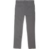 French Toast Girls’ Adjustable Waist Stretch Straight Fit Chino Pant (Standard & Husky)(Heather Gray)