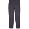 French Toast Girls’ Adjustable Waist Stretch Straight Fit Chino Pant (Standard & Husky)(School Uniform Heather Gray)
