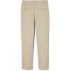 French Toast Girls’ Adjustable Waist Stretch Straight Fit Chino Pant (Standard & Husky)(School Uniform Khaki)