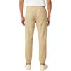 French Toast Young Men’s Pull-On Stretch Twill Jogger with Zipper Pockets(Khaki)