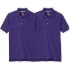 French Toast Boys’ 2-Pack Short Sleeve Pique Polo Shirt(Purple)
