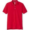 French Toast Boys’ 2-Pack Short Sleeve Pique Polo Shirt(Red)