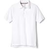 French Toast Boys’ 2-Pack Short Sleeve Pique Polo Shirt(White)