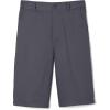 French Toast Boys’ Elastic Back Shorts School Uniform for Kids(Heather Gray)