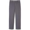 French Toast Boys Pull-On Relaxed Fit School Uniform Pant (Standard & Husky)(Heather Gray)