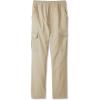 French Toast Boys’ Pull-On Straight Fit Twill Cargo Pant(Khaki)