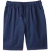 French Toast Boys’ Pull-On Twill Shorts with Drawstring(Navy)