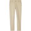 French Toast Boys’ Slim Fit Tapered Leg Stretch Twill Pant(Khaki)
