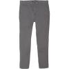 French Toast Girls’ Adjustable Waist Stretch Straight Fit Chino Pant (Standard & Husky)(Heather Gray)
