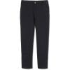 French Toast Girls’ Adjustable Waist Stretch Straight Fit Chino Pant (Standard & Husky)(School Uniform Black)