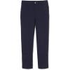 French Toast Girls’ Adjustable Waist Stretch Straight Fit Chino Pant (Standard & Husky)(School Uniform Navy)