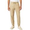 French Toast Young Men’s Pull-On Stretch Twill Jogger with Zipper Pockets(Khaki)