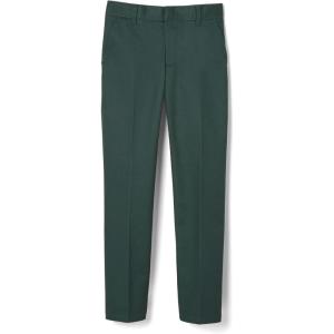French Toast Boys’ Adjustable Waist Relaxed Fit Pant(Hunter Green)