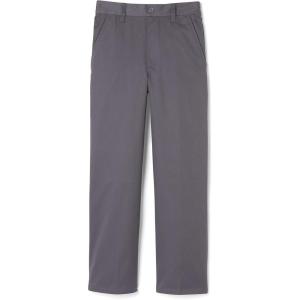 French Toast Boys Pull-On Relaxed Fit School Uniform Pant (Standard & Husky)(Grey)