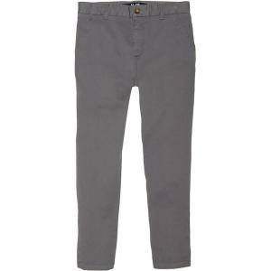French Toast Girls’ Adjustable Waist Stretch Straight Fit Chino Pant (Standard & Husky)(Heather Gray)