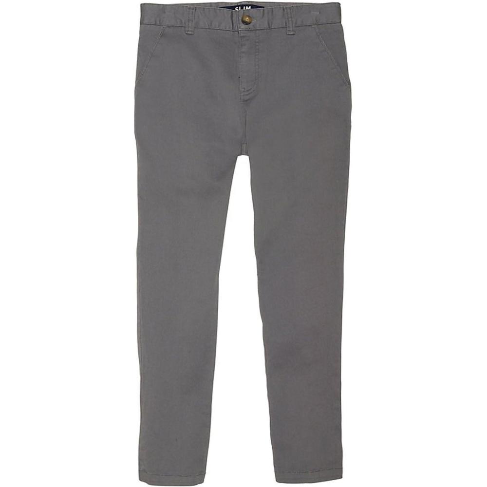 image:imageFrench Toast Boys Adjustable Waist Straight Fit Stretch Twill Chino PantHeather Gray