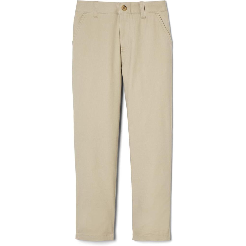 image:imageFrench Toast Boys Adjustable Waist Straight Fit Stretch Twill Chino PantSchool Uniform Khaki