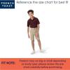 French Toast Girls Adjustable Waist Flat Front Shorts, Beige Khaki, 10 US