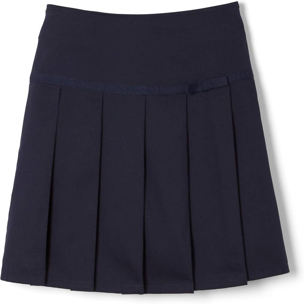 image:imageFrench Toast Little Girls Pleated Scooter with RibbonNavy