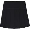 French Toast Little Girls’ Pleated Scooter with Ribbon(Black)