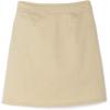 French Toast Little Girls’ Pleated Scooter with Ribbon(Khaki)